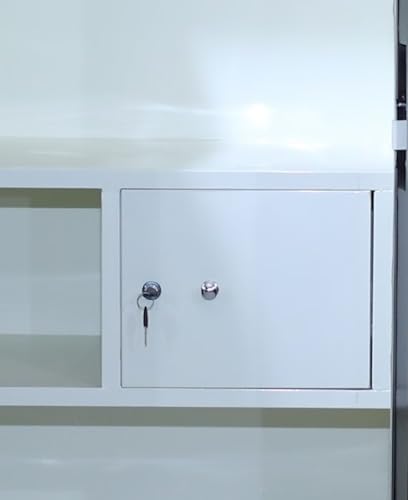 Image of Ujjawal Steel Almirah 100% Powder Coated Double Door Made with Tata Steel Sheet (10 Years Warranty) ISO Certified (Brown Matt, H-78 x W-34 x D-19 inches)