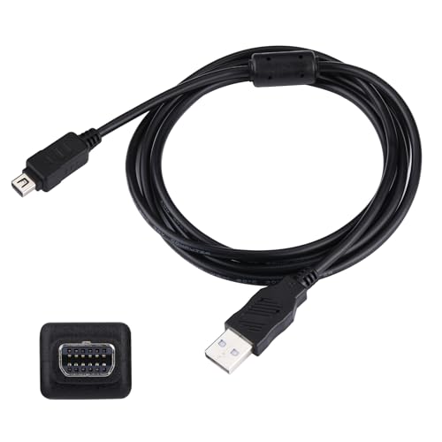 myikenjoy Camera Charger Cable for Olympus TG-4 TG-860 TG-830 E-620 Pen-F,USB Data Transfer Cord 5FT Replacement for Olympus CB-USB5/USB6/USB8