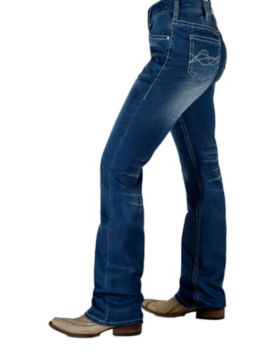 Cowgirl Tuff Women's UltraBreathe Shattered Jeans & Cooling Towel Bundle3