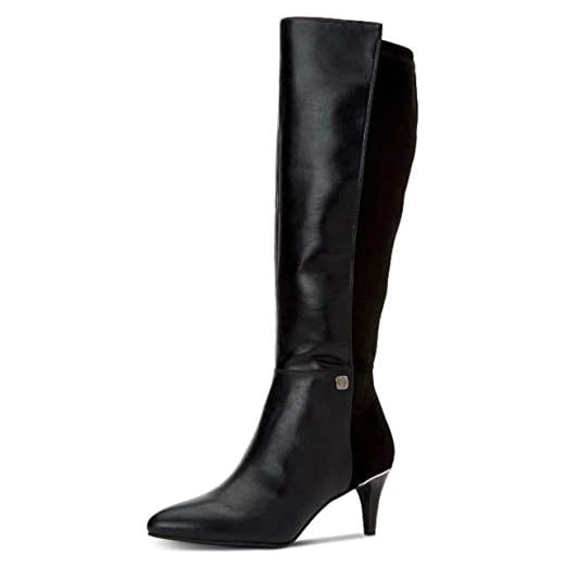 Alfani Womens Hakuu Faux Leather Knee-High Boots Black 7 Medium (B,M)