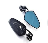 Side Mirrors Rearview Mirrors For Yamaha Fz6 For Fazer 2004 2005 2006 2007 2008 2009 Mirror Side Handle Bar End Motorcycle - Image 1