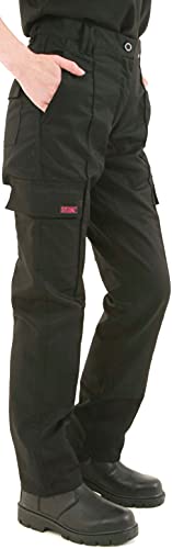 SITE KING Ladies Cargo Combat Work Trousers