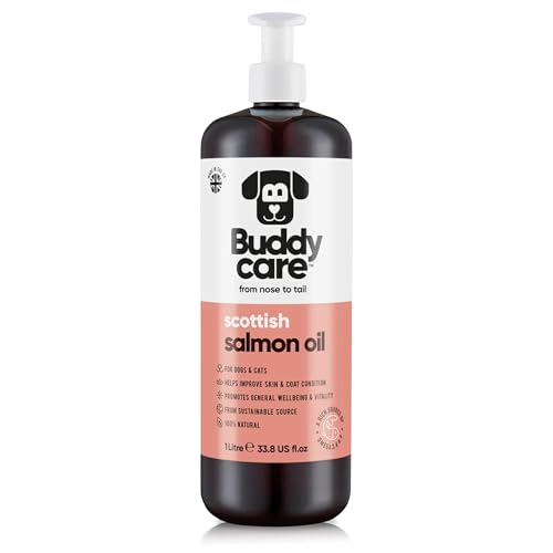 Buddycare Scottish Salmon Oil for Dogs and Cats 1L