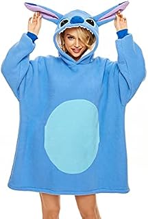 LeaveLive Cute Animals Unisex Blanket Onesie Hoodie Oversized Soft Warm Comfy Plush Halloween Costumes