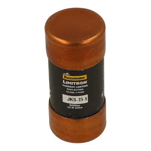 Fusible JKS-35 Bussmann empêche surtension et protège circuit basse tension classe J