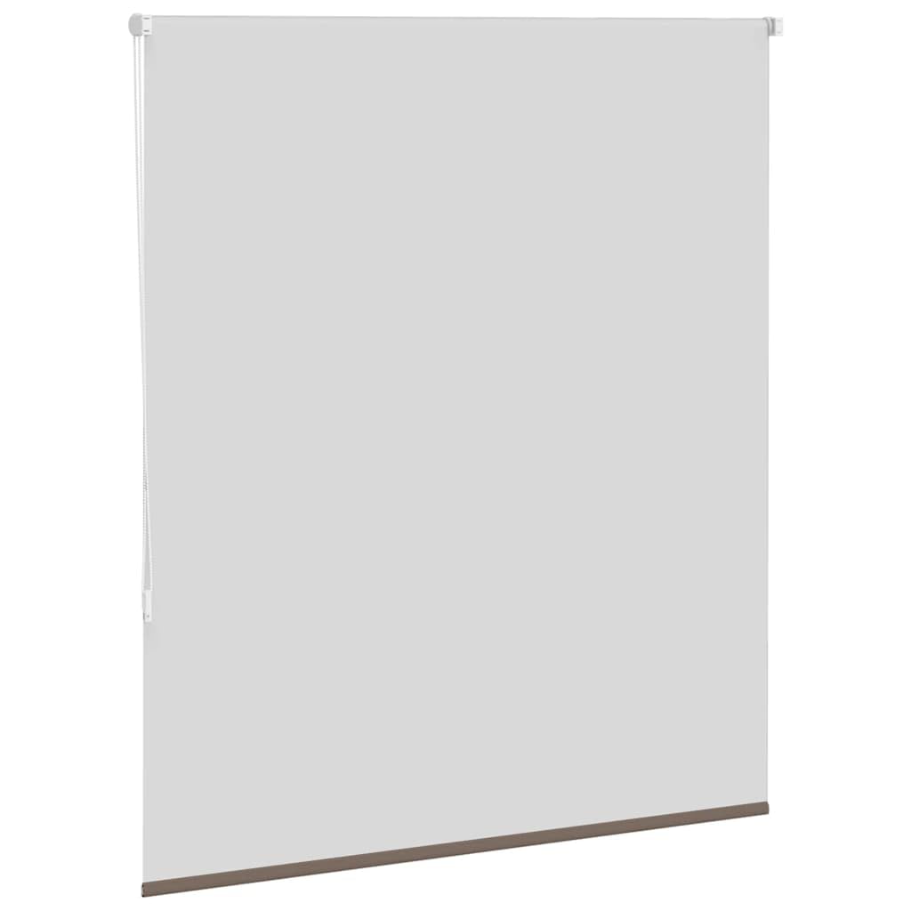 vidaXL Store Enrouleur occultant café 130x130cm Largeur du Tissu