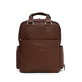 Mochila Couro Fino Masculina Grande