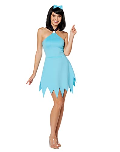 Spirit Halloween the Flintstones Adult Betty Rubble Costume | Officially Licensed | Dress Costume | Couples Costume | Tv & Movie Costumes