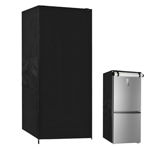 Funda Protectora para Refrigerador y Congelador Vertical, Impermeable y a Prueba de Polvo - Cubierta de Tela Oxford 210D, Ajuste Perfecto para Refrigeradores de Bebidas y Congeladores