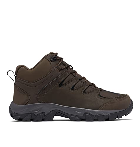 Columbia Buxton Peak Mid II Tênis de caminhada masculino, Cordovan/preto, 10