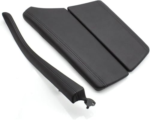 Moldura de consola central protectora: embellecedor negro para reposabrazos BMW Serie 5