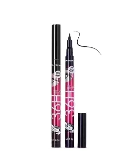 Matte Black Waterproof Eyeliner Pencil, 36 Hours Long Lasting, Smudge-Proof, 2.5ml-image-33