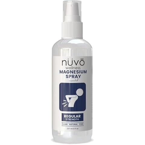 Magnesium Oil Spray - Unscented Regular Strength - 8oz - Huile de Magnésium - Product of Canada 237ml Cover