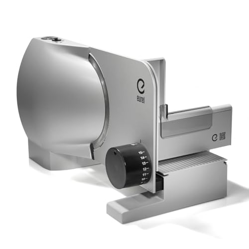 EUREL RS74 Allesschneider Elektrisch Silber – Brotschneidemaschine, Edelstahlklinge &...