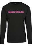 Photo Gallery ladies magic monday slogan longsleeve black xs Photo Gallery ladies magic monday slogan longsleeve black xs