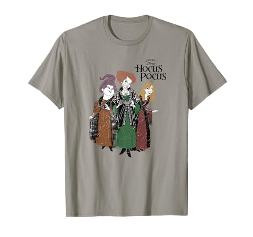 Hocus Pocus t-shirt Disney finitions soignées motif Sanderson Sisters