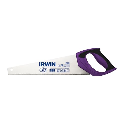 Irwin Plus 990 Junior-Handsäge 325 mm, Fein-Zahnung 12T / 13P, gehärtet, schneller Schnitt, 2K-Griff, 10503632