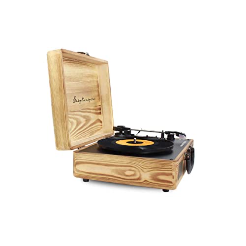 PRIXTON VC400 – Platine Disque Vinyle Vintage, Lecteur Vinyle et Lecteur de Musique Via Bluetooth et USB, 2 Haut-Parleur… - Les Beatles, Paul McCartney, John Lennon, RIngo Starr, George Harrison PRIXTON VC400 - Platine Disque Vinyle Vintage, Lecteur Vinyle et Lecteur de Musique Via Bluetooth et USB, 2 Haut-Parleur… – Image 3