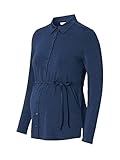  ESPRIT Maternity Damen T-shirt Nursing Long Sleeve T Shirt, Dark Blue - 405, 40 EU