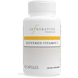 Integrative Therapeutics Buffered Vitamin C 1,000 mg – Antioxidant Support Supplement* – Immune Support Supplement with Magnesium and Calcium* – Gluten Free – 60 Vegan Capsules