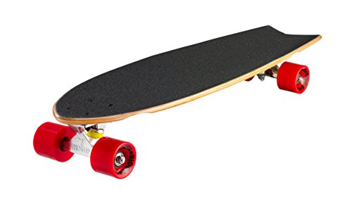 Ridge Natural Range Shark Board Skateboard, Unisex Adulto, Rojo Marrón, 28 Ridge Natural Range Shark Board Skateboard, Unisex Adulto, Rojo Marrón, 28