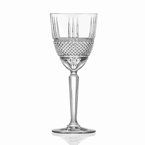 RCR Brillante Red Wine Glasses, 230 ml, Set of 6