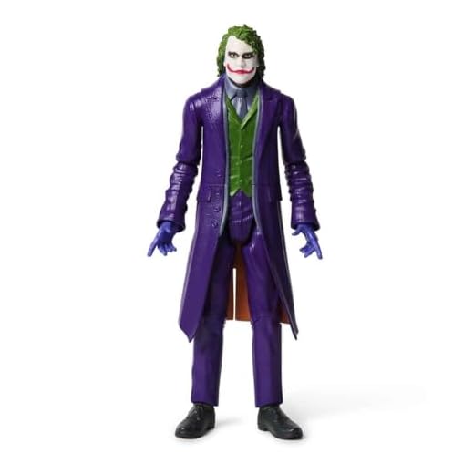 DC Comics The Dark Knight - The Joker Actionfigur bekannt aus der legendären The Dark Knight Trilogie in 30cm. Ab 3 Jahren
