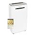 Exquisit Luftentfeuchter LE 2055 we | Mobiler Luftentfeuchter | Reinigungsleistung für 40 m² Raumgröße | 400 Watt | Überhitzungsschutz | weiß | HEPA-Filter