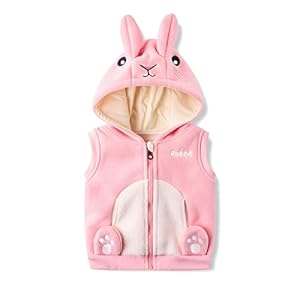Children’s Vest Polar Fleece Gilet Winter Hooded Vest Kids Lightweight mouwloos jasje warme Vest for peuter Children’s…