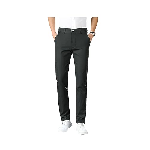 Xingfenly Spring Summer ' Casual Pants Business Solid Trousers Plus Size