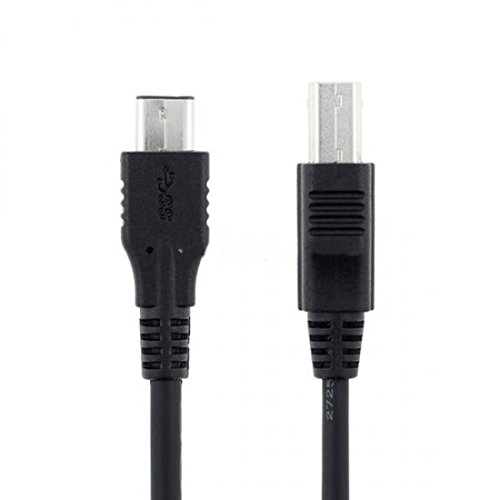 System-S USB 3.1 Type C to USB 3.0 Type B Data Cable Adapter Cable Printer Cable 100 cm - Image 2