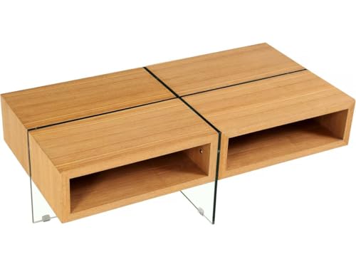Table basse Milano Habitat et Jardin finition chêne au design élégant - 5
