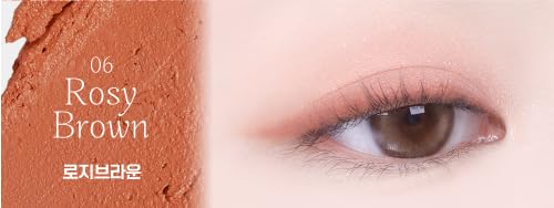 Miniatura 6 de MAKEHEAL  Eyecrown Art Croquis Shadow Fantastick, iluminador tipo lápiz, se adhiere suavemente, varios tamaños de purpurina y perlas, K-Beauty (06 -