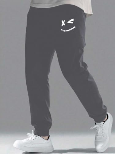 Image of Boys' Premium Cargo Jogger Pants | Soft Pilot Fabric | Stylish Printed Joggers with Side Pocket | Elastic Waist & Cuff(KBC-01)