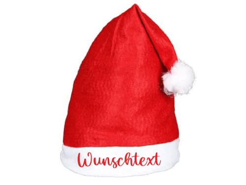 Nikolausmützen mit Logo 13 Santa Magix Weihnachtsmütze personalisiert – Nikolausmütze mit...