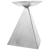 Angoily Edelstahl Pyramid Fleischformer Lebensmittelecht Dreieckige Form Ausstecher Küchenwerkzeug für Fleischproduktion Restaurant Zuhause Cooking