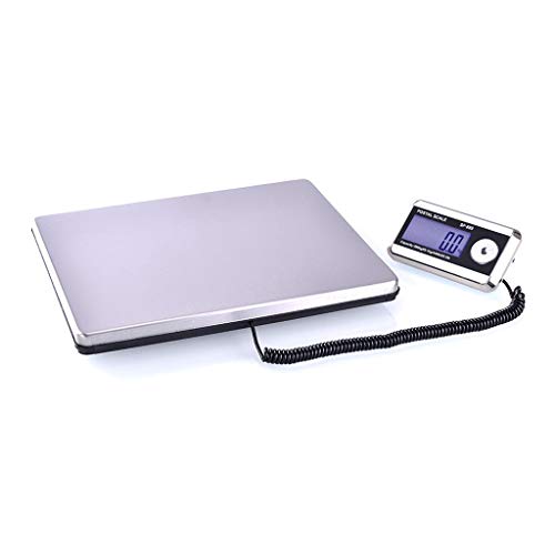 Báscula digital electrónica 200kg precisión 0.1kg acero inoxidable
