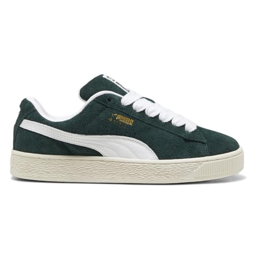 PUMA Mens Suede XL Hairy Lace Up Sneakers Shoes Casual - Green - Size 12 M
