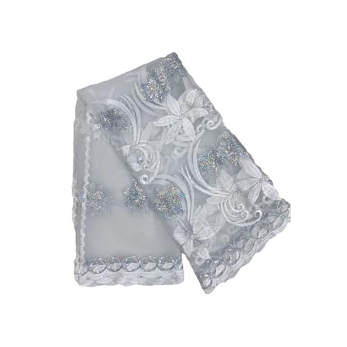 Hgvcfcv Muslim Wrap Hijab Shawl Sequin Embroidery Gauze Fabric With Diamond Mesh Scarf Dubai Islam Women Scarves