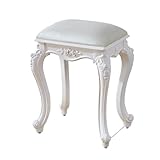 Robuste : le tissu du tabouret de coiffeuse est résistant à l'usure et peut conserver sa souplesse et sa forme lors d'une utilisation quotidienne, avec une longue durée de vie
