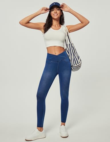 IUGA Women Jeans High Waisted Stretchy Jeans Jeggings for Women Pull on Skinny Jean with Pockets Trendy