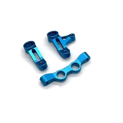 RC�C�����f�����i For Tamiya XV02 RS Pro XV-02 1/10 RC �����[�g�R���g���[���Ԃ̋����X�e�A�����O�R���|�[�l���g���i�A�b�v�O���[�h�A�N�Z�T���[(Blue)