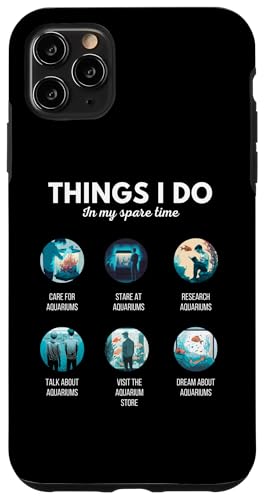 The Addiction para Amantes de Las peceras, Divertida cría de Peces de Acuario Carcasa para iPhone 11 Pro MAX