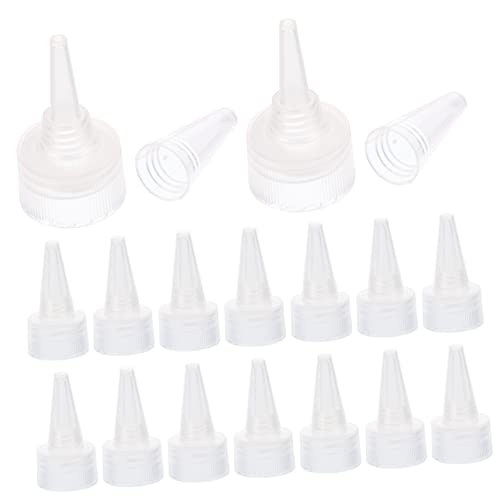 GOOHOCHY 50pcs Bottle Caps Protective Lids for Water Bottle Reusable Juice Caps