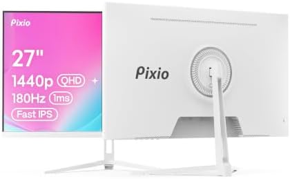 【美品】Pixio PX278 Waveモニター 27インチ WQHD180Hz Amazon.com: Pixio PX278 Wave White 27 inch 180Hz Refresh Rate Quad