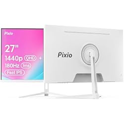 Amazon.com: Pixio PX278 Wave White 27 inch 180Hz Refresh Rate FHD