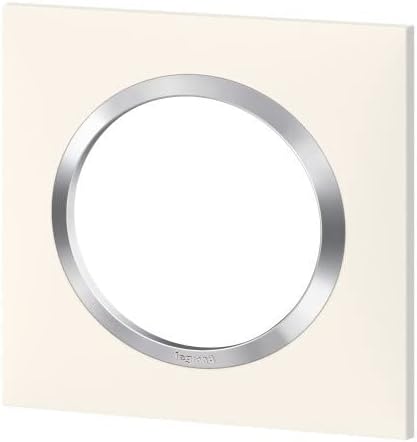 Legrand 600841 - Piatto quadrato Dooxia con 1 palo, color…