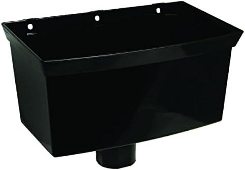 Primaflow 90022085 Rainwater Diameter Standard Hopper Head, Black, 68 mm