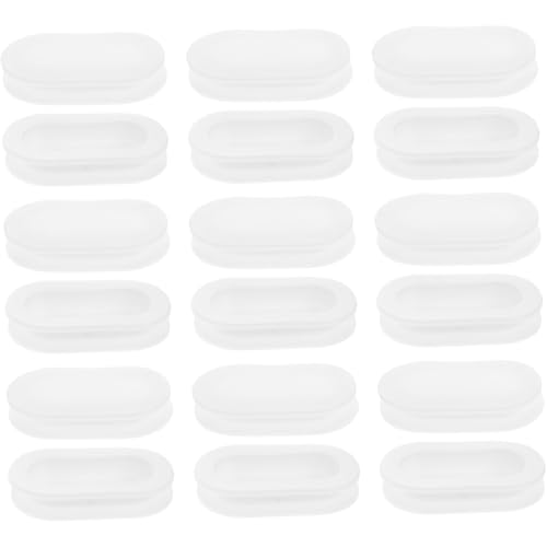 ifundom 20 Pack Piggy Bank Bottom Stoppers Silicone Sealing Plugs for Money Box DIY Craft Accessory Elegant Design