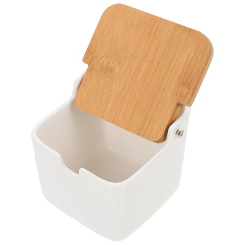 Cabilock Box Restaurant Spice Jar Flip Seasoning Box for Salt Pepper Chili Kitchen Condiment Storage Container Easy to Clean Capacity Stylish Design